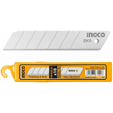 Лезвие для ножа 18х100 мм 10 штук INGCO HKNSB112